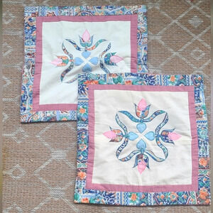 Vintage Quilted Cushion Covers